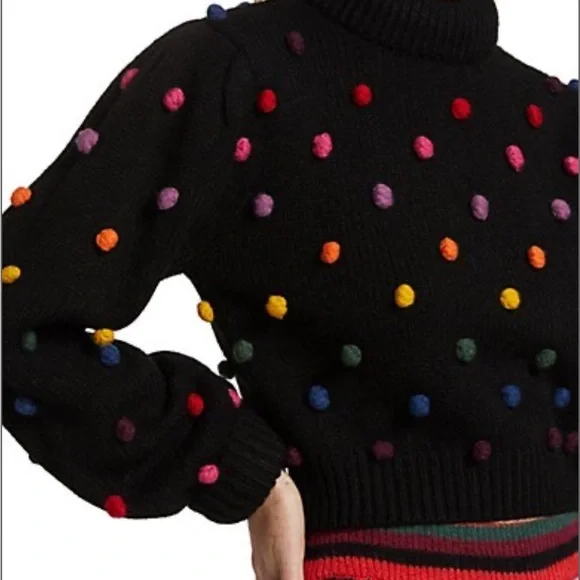 FARM Rio Rainbow Pom-Pom Sweater - Picture 3 of 3